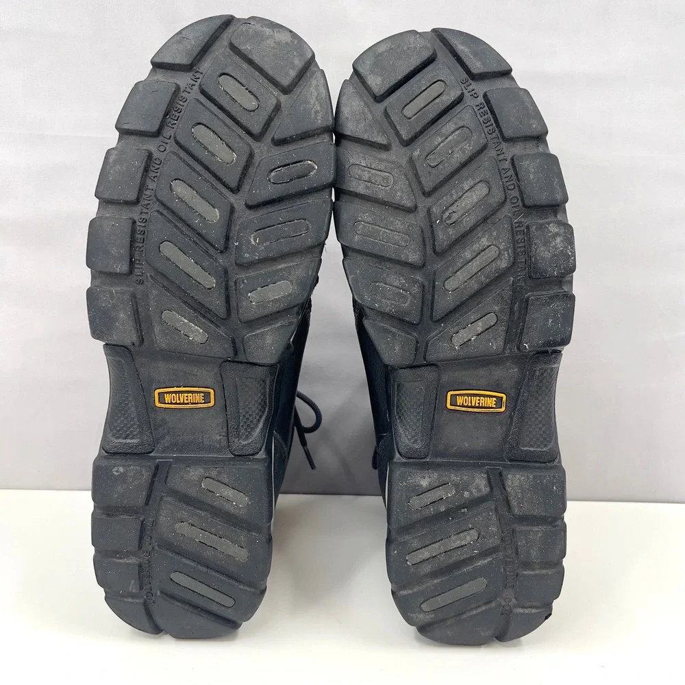Wolverine Mens CarbonMax Work Boots Black Waterproof Safety Toe W10304 Size 14M